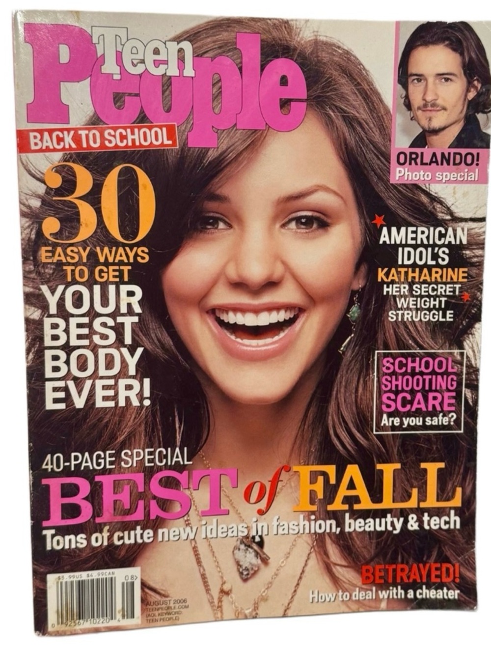 Teen People Magazine Katharine McPhee Issue August 2006 (buy for a cause)